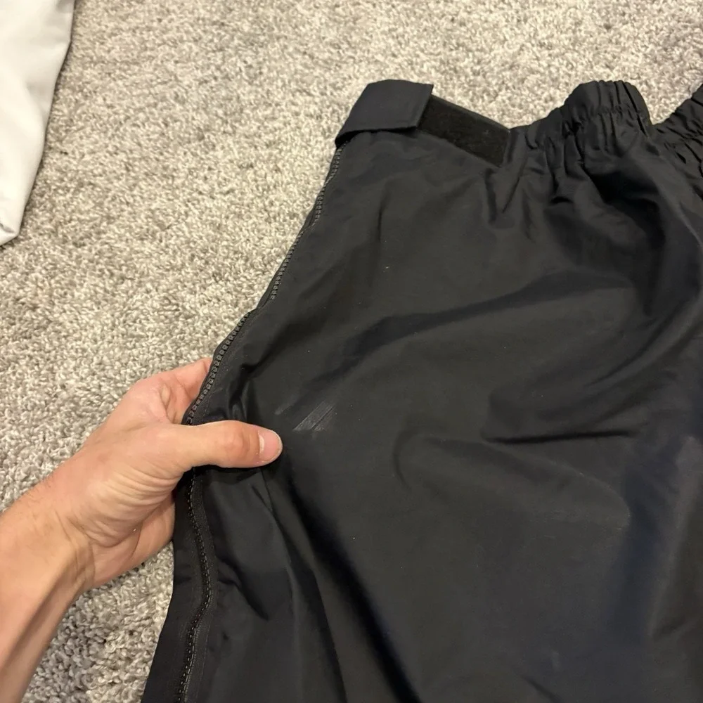 VINTAGE The North Face Black Pants Side Zip Off Mountain Outdoor Skiing M-XL Tag